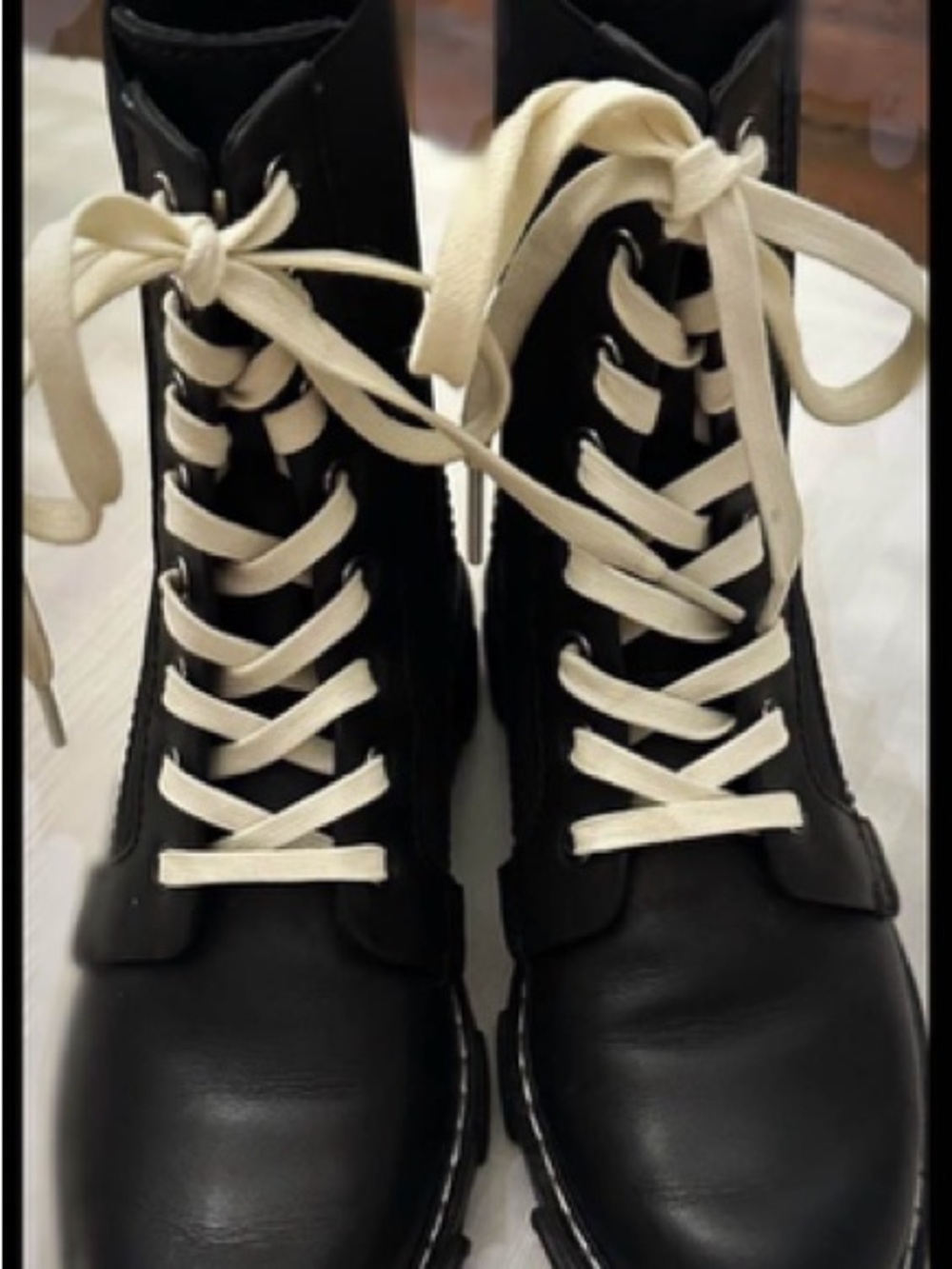 RAG & BONE -   BRAND NEW Black Lace-Up Boots. Free shipping